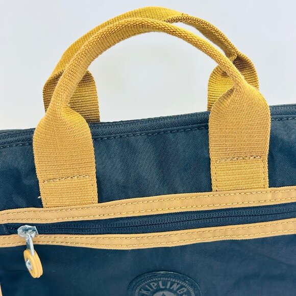 Kipling Danilo Crossbody Bag Nylon Convertible Tote Monkey Keychain Lightweight - Picture 4 of 16